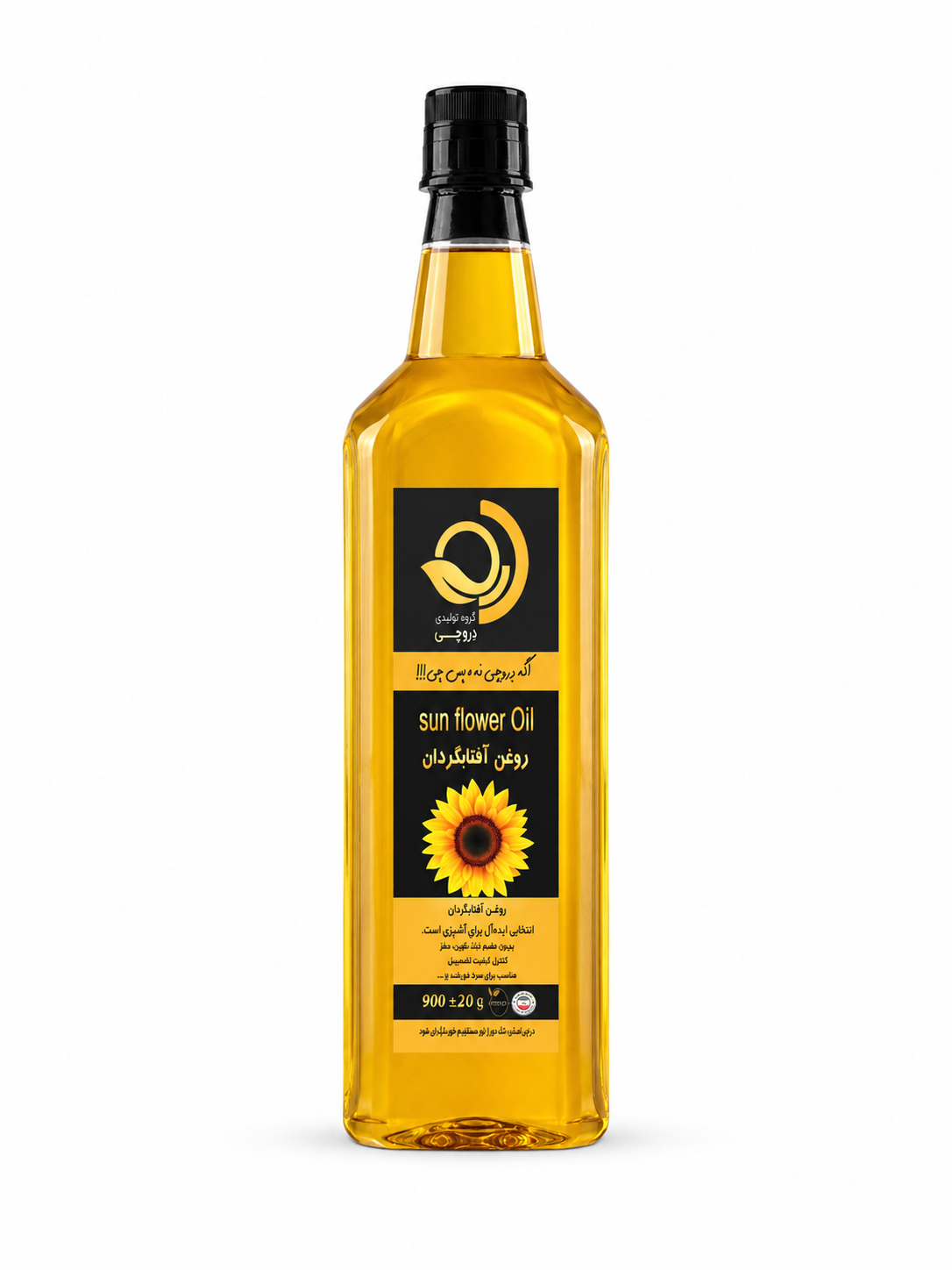 روغن افتاب گردان خالص کلد پرس