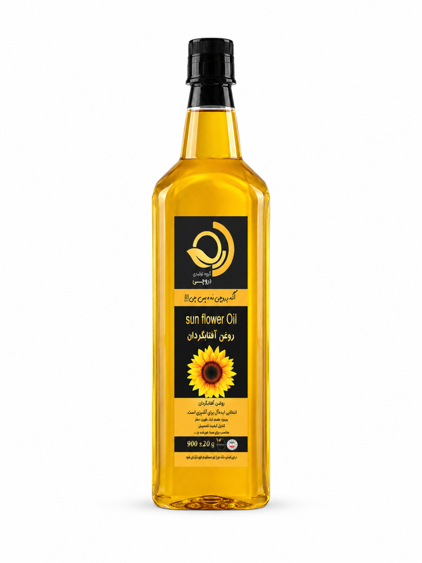 روغن افتاب گردان خالص کلد پرس